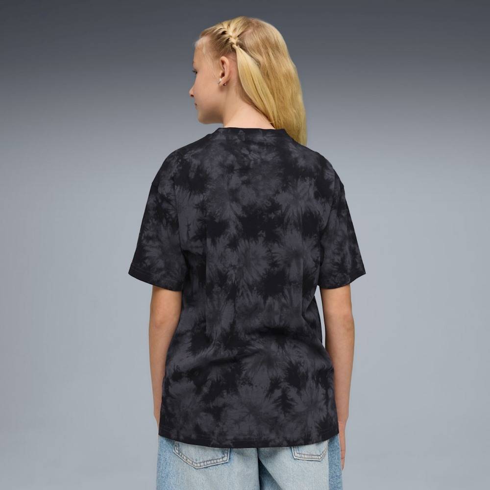 PUMA ESS ELEVATED RELAXED TIE-DYE TEE