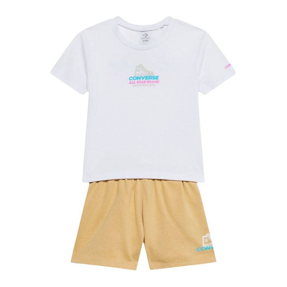 CONVERSE LITTLE BOYS DCTP GLOBE FRONTBACK HIT SET