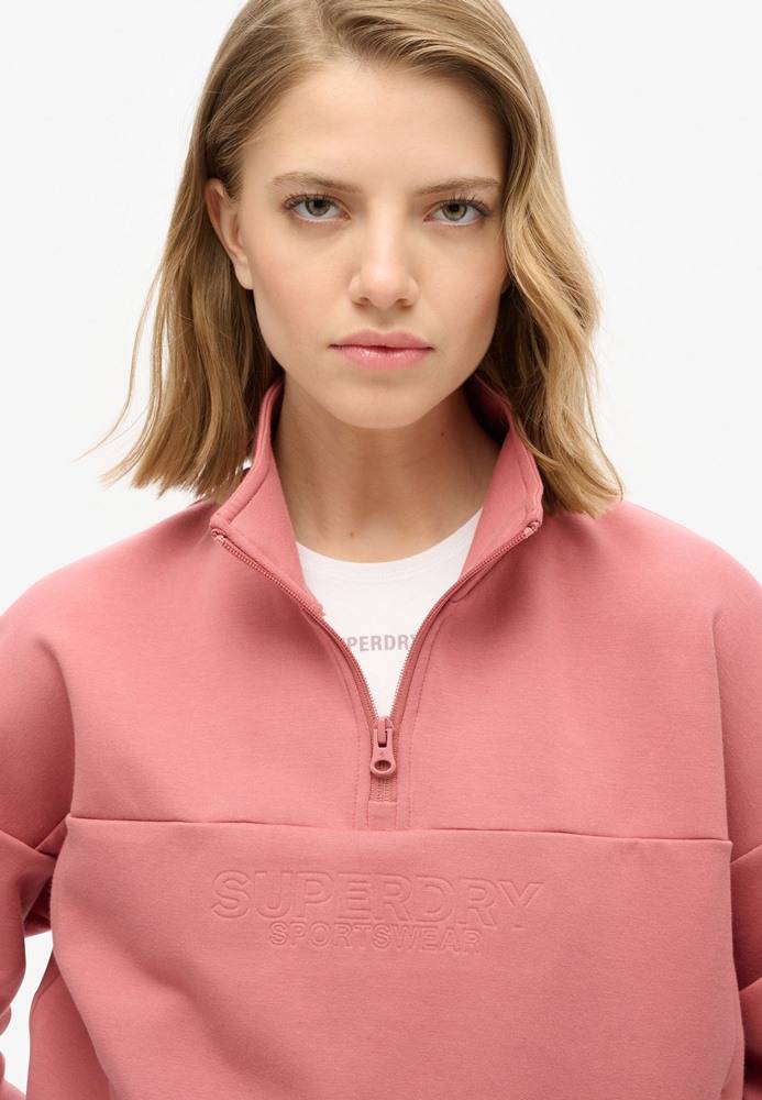 SUPERDRY SPORT TECH RELAXED HALF ZIP