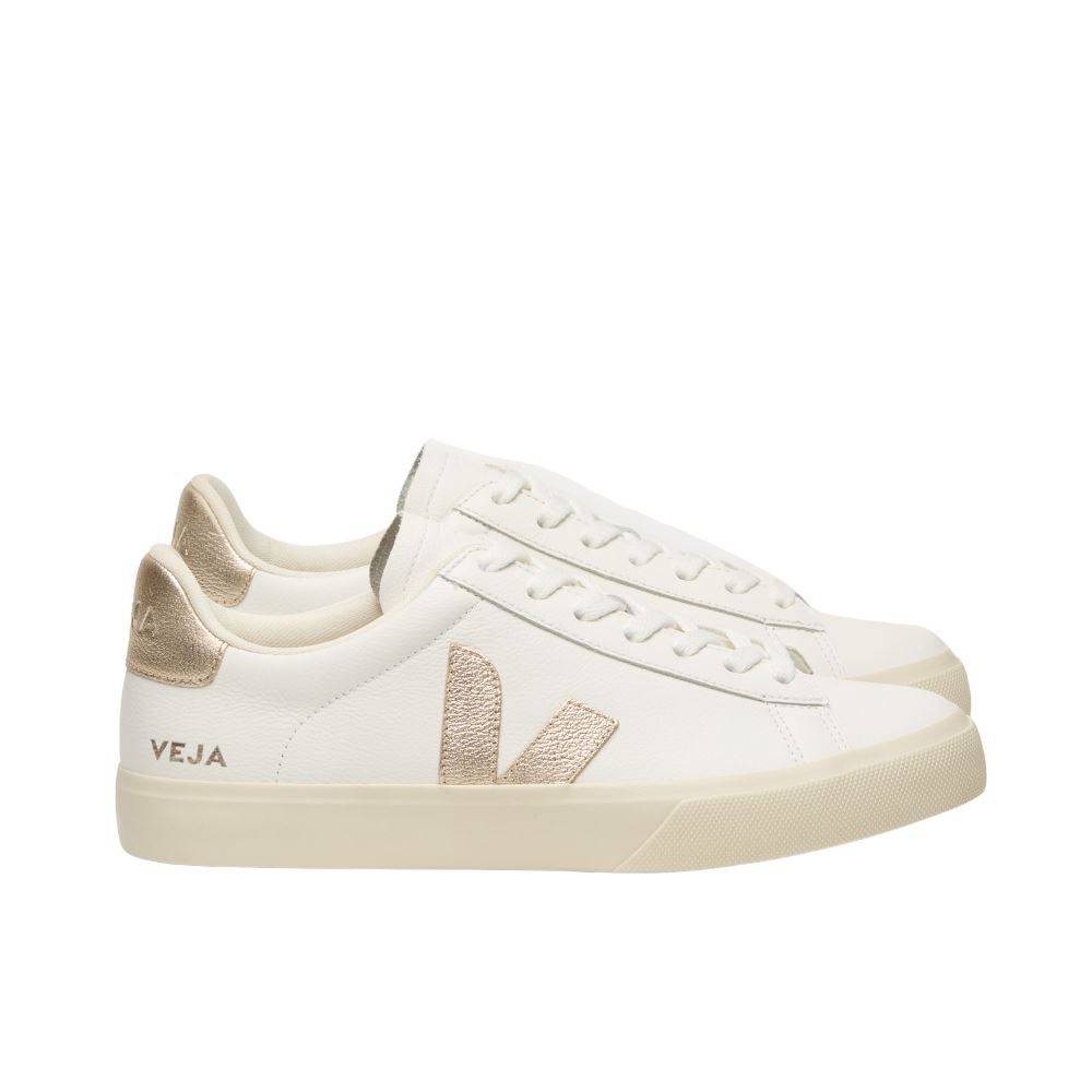 VEJA CAMPO CHROME-FREE LEATHER SNEAKERS