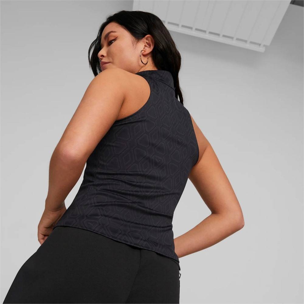 PUMA LUXE SPORT T7 KNITTED TOP