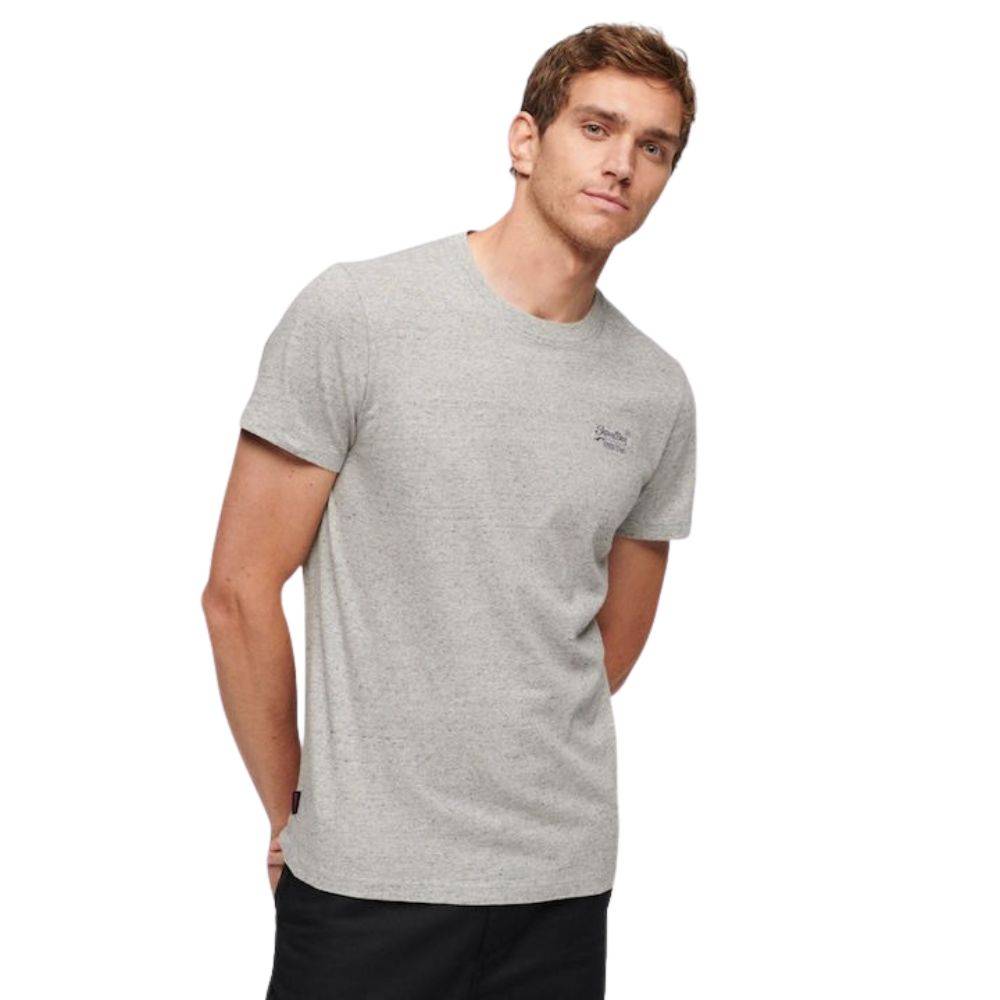 SUPERDRY ORGANIC COTTON ESSENTIAL LOGO MENS T-SHIRT