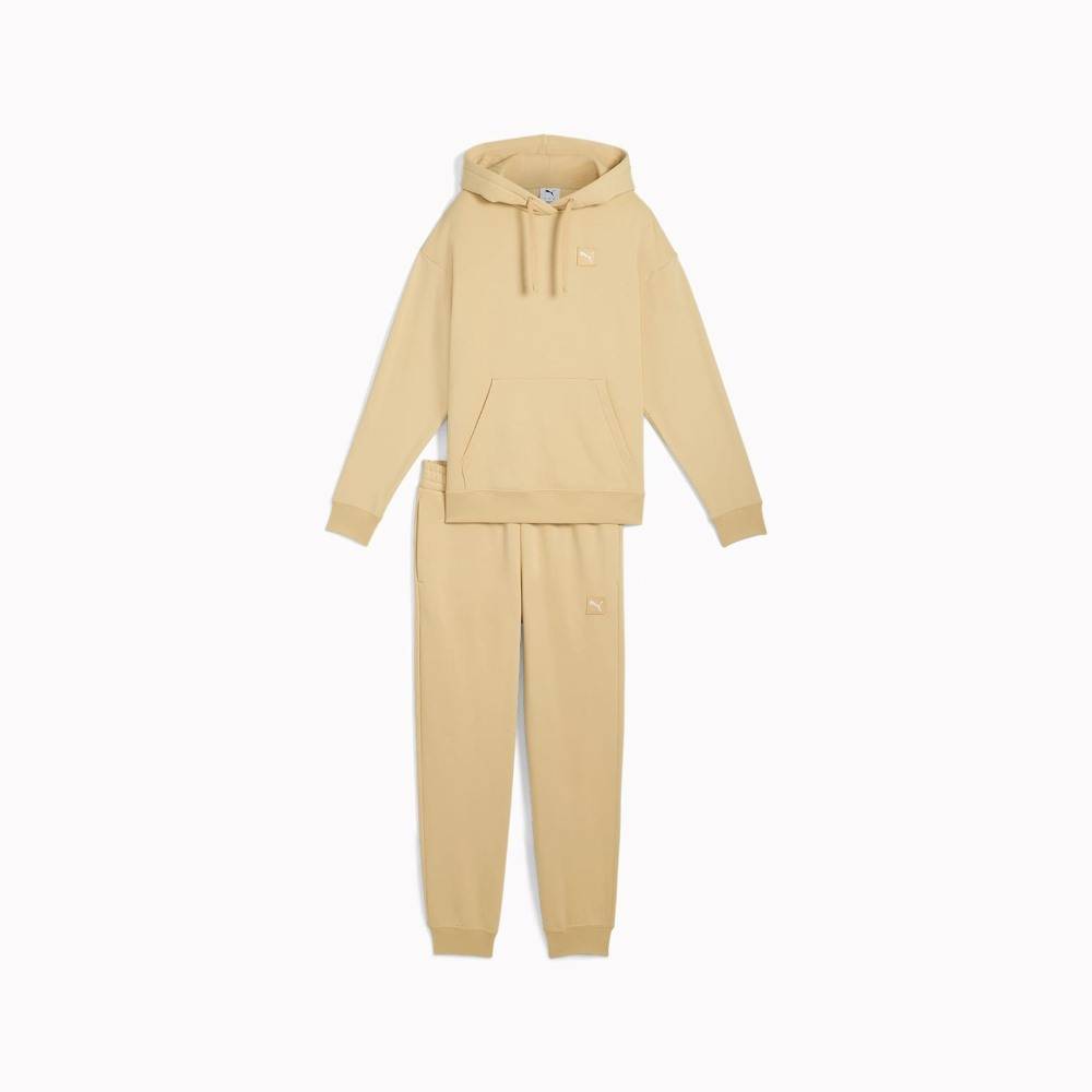 PUMA LOUNGEWEAR SWEAT SUIT COMFORT FLEECE CL
