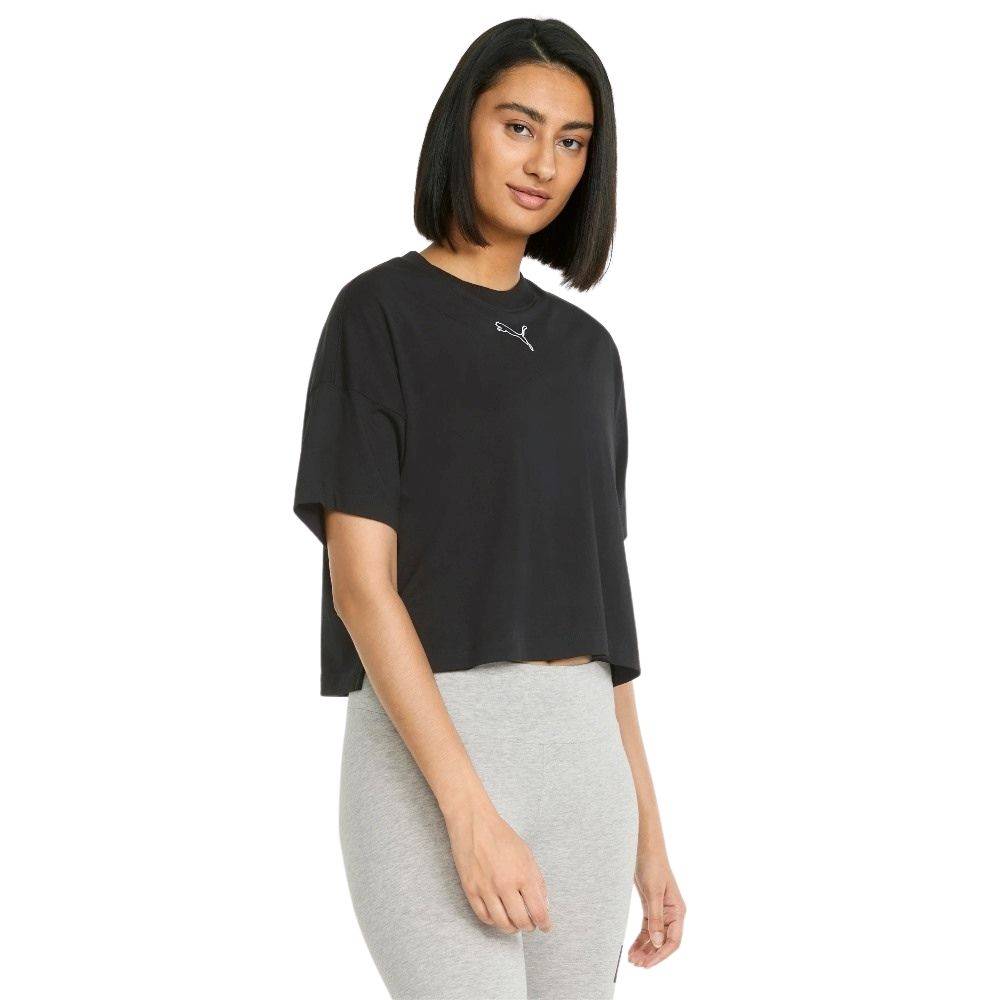 PUMA HER CROPPED WOMENS TEE