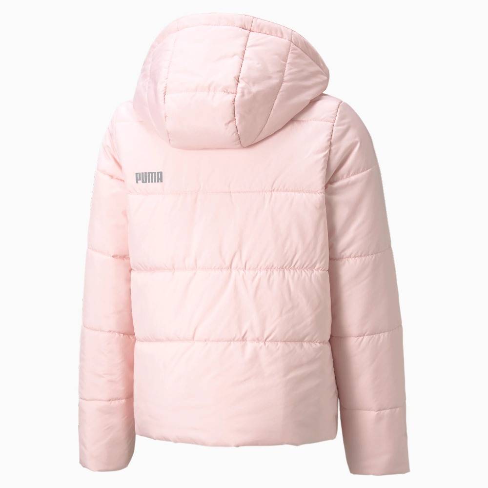 PUMA ESSENTIALS PADDED HOODED YOUTH JACKET