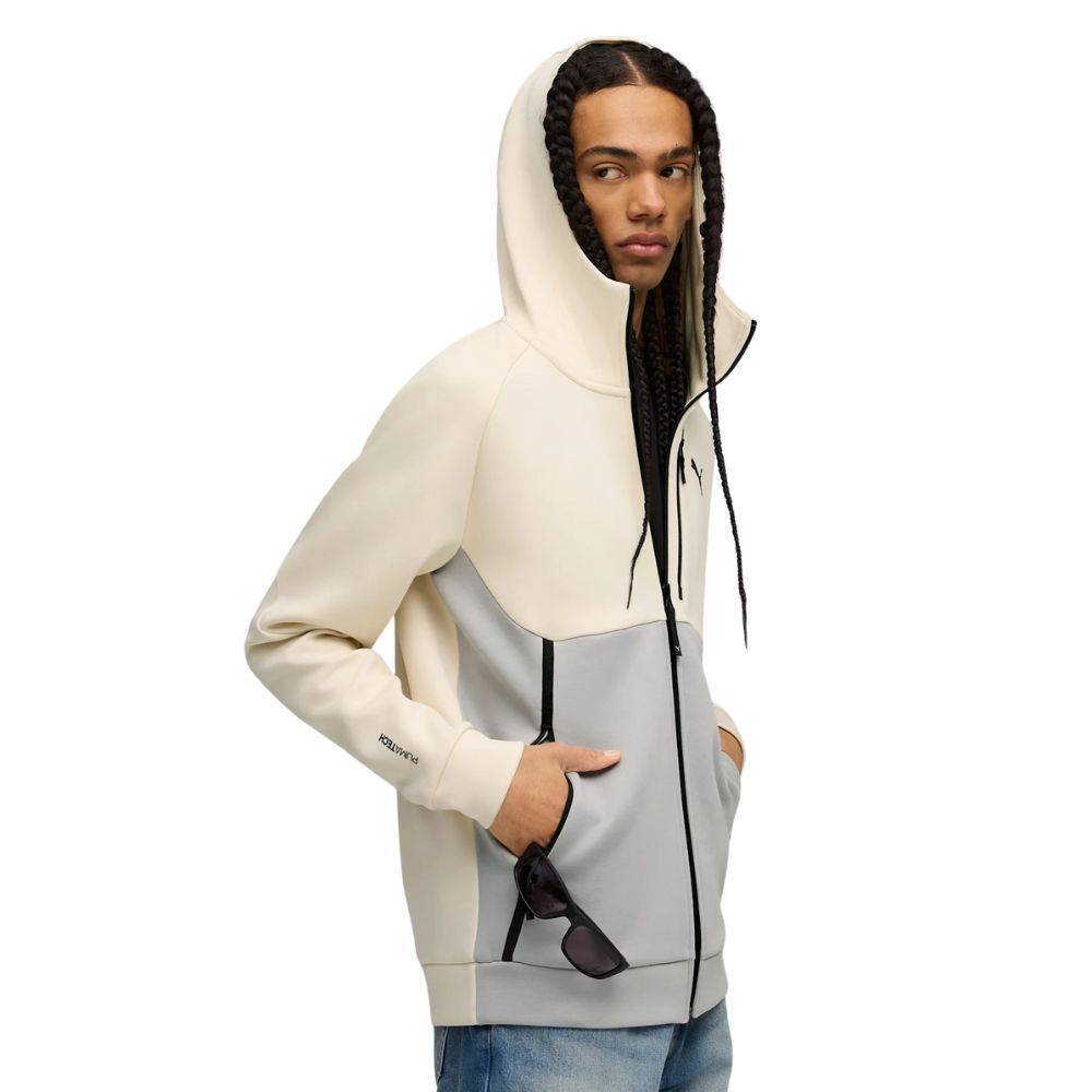 PUMA PUMATECH FULL ZIP HOODIE DK