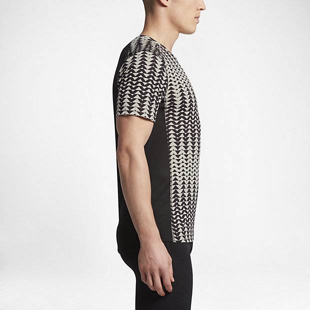 NIKE DRY MILLER TOP SS PRINTED MENS