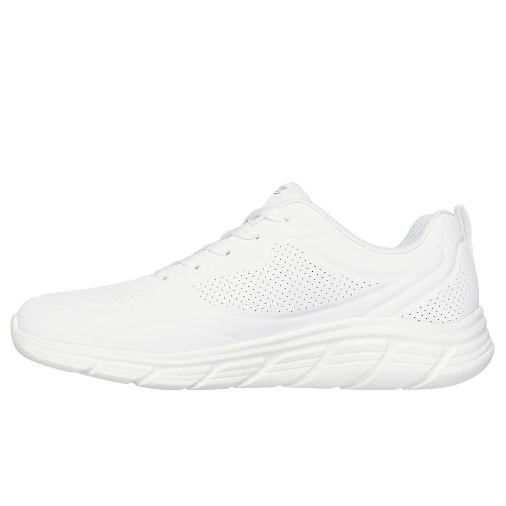 SKECHERS BOBS B FLEX LO: DEBOSSED PU SNEAKER WOMENS SHOES