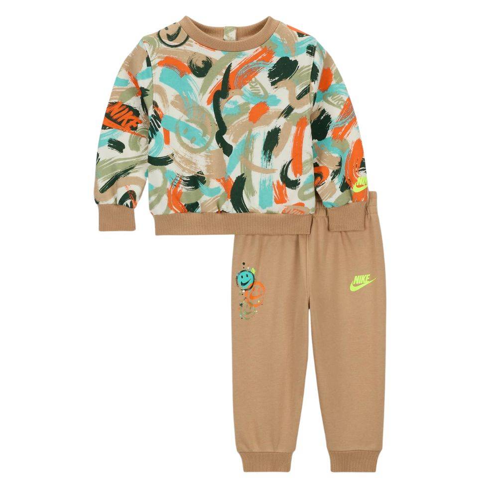 NIKE INFANT EXPRESS YOURSELF AOP CREW SET