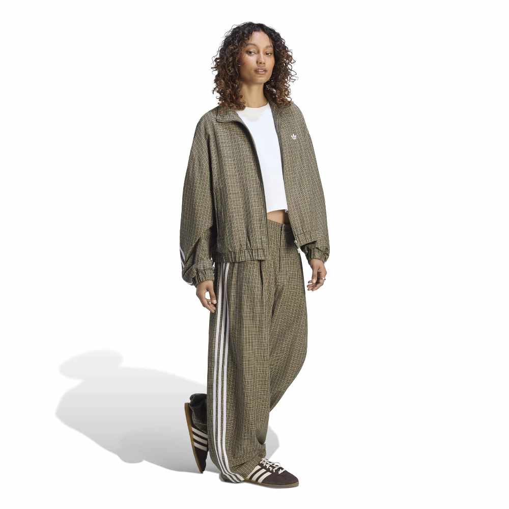 ADIDAS ORIGINALS BADIGIRL CHECKS TRACK TOP