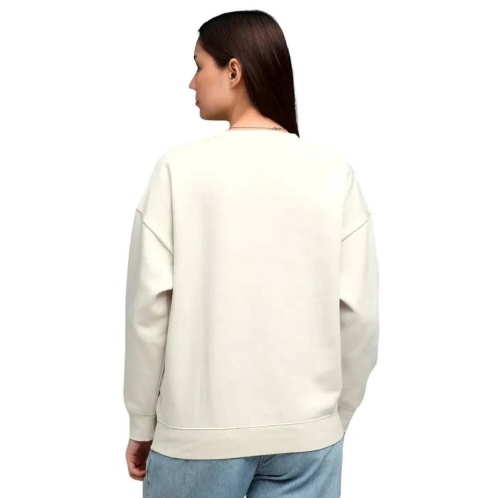 PUMA ESS PUMA LOGO OVERSIZED CREW FL