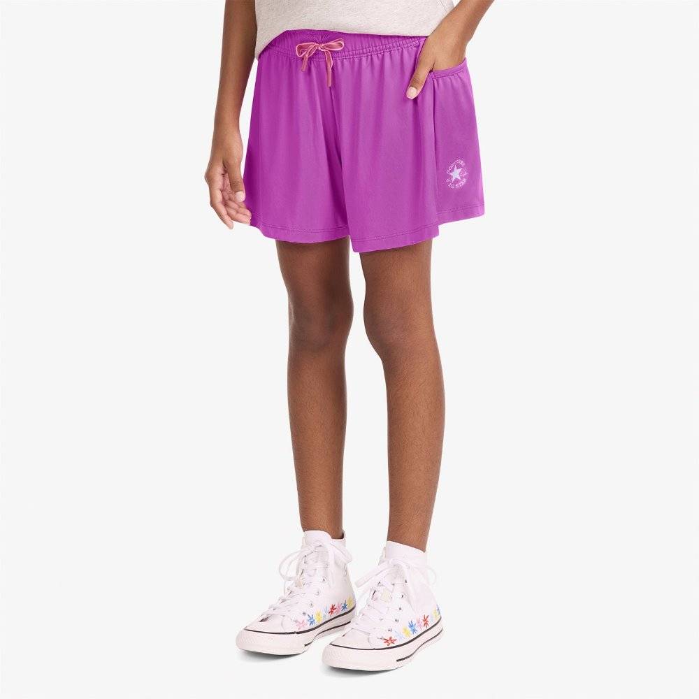 CONVERSE GIRLS DRAPEY SIDE POCKET SHORT