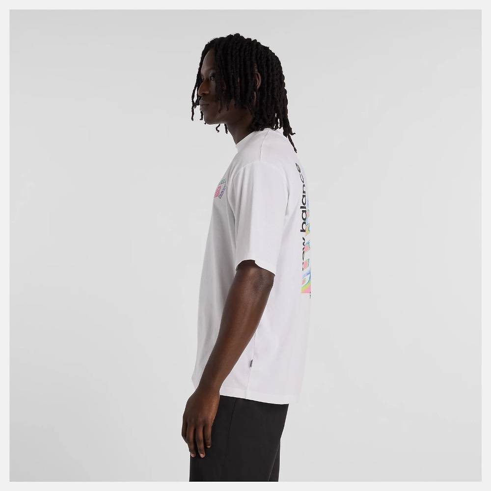 NEW BALANCE NEON HEAT MAP TEE