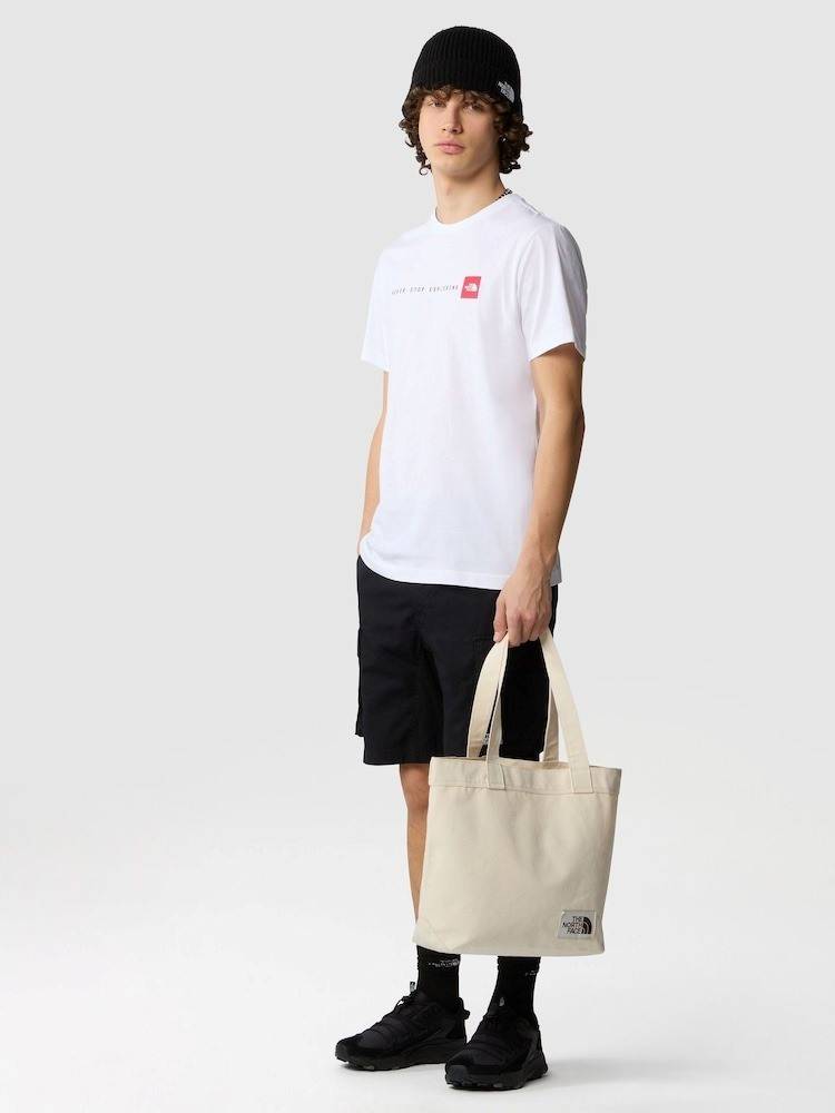 THE NORTH FACE M NEVER STOP EXPLORING REGULAR SHORT SLEEVE TEE GRAPHIC