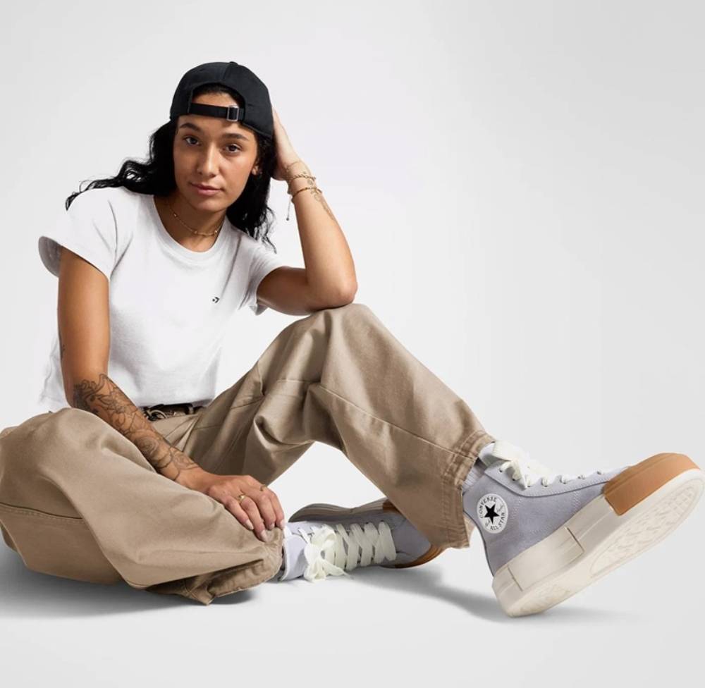 CONVERSE CROPPED T-SHIRT