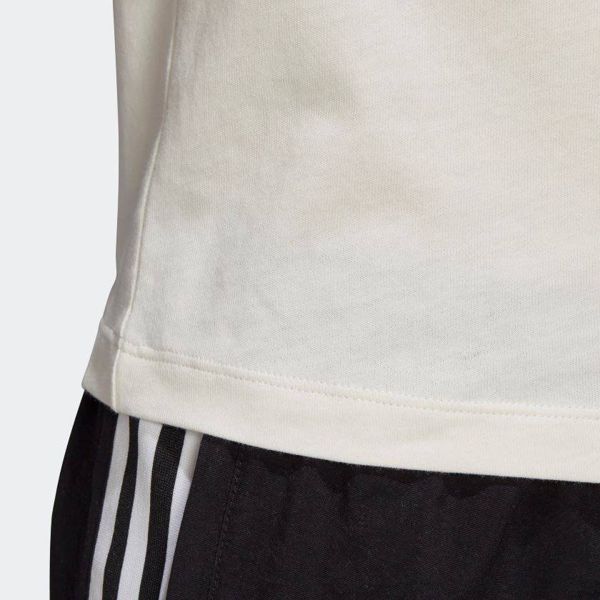ADIDAS RHINESTONE-DETAILED TREFOIL TEE