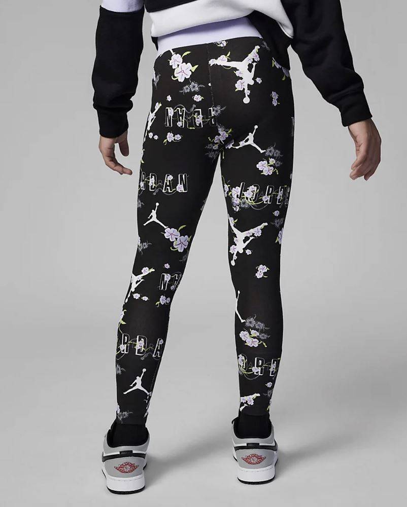 NIKE JORDAN GIRLS AIR GARDEN HIGH-RISE LEGGINGS