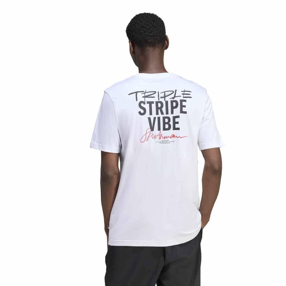 ADIDAS M TRIPLE STRIPE VIBE GRAPHIC T-SHIRT