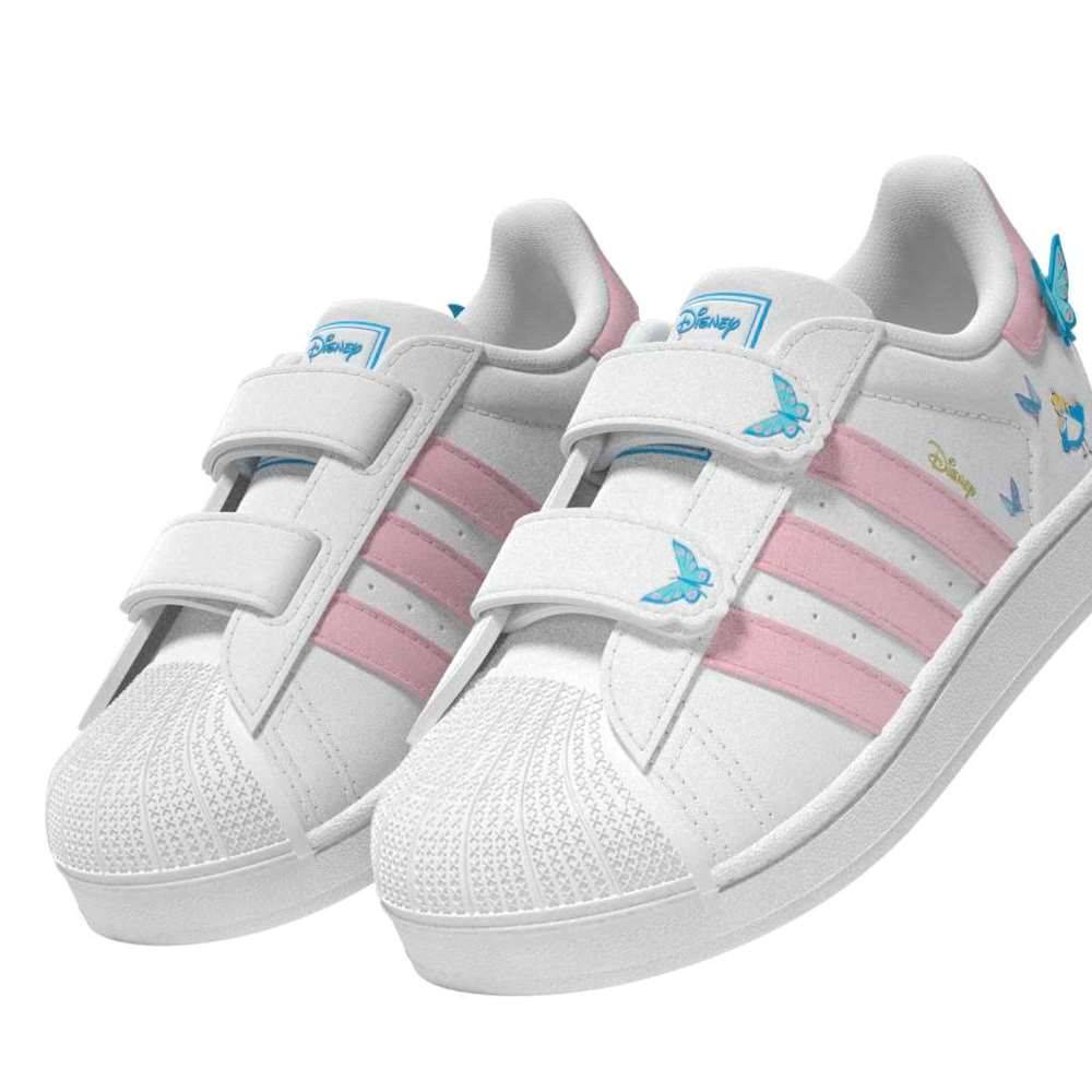 ADIDAS ORIGINALS INFANT DISNEY SUPERSTAR II COMFORT CLOSURE SHOES