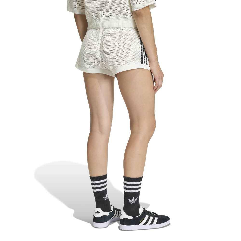 ADIDAS ORIGINALS KNITTED CROCHET SHORTS