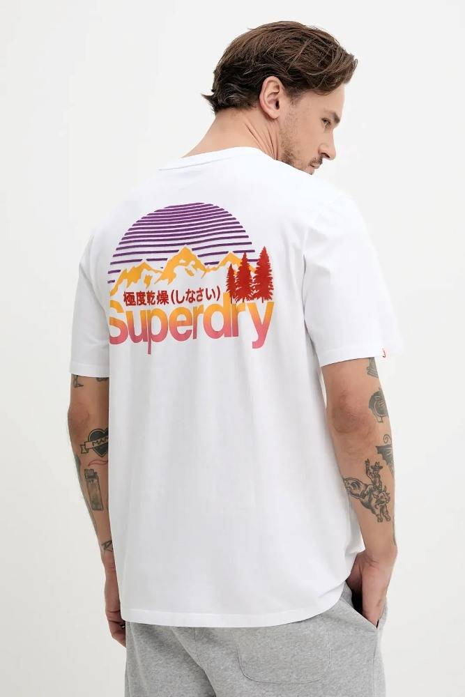 SUPERDRY CL GREAT OUTDOORS CHEST TEE