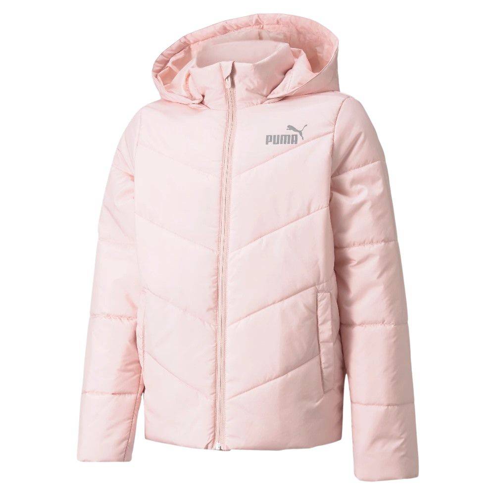 PUMA ESSENTIALS PADDED HOODED YOUTH JACKET