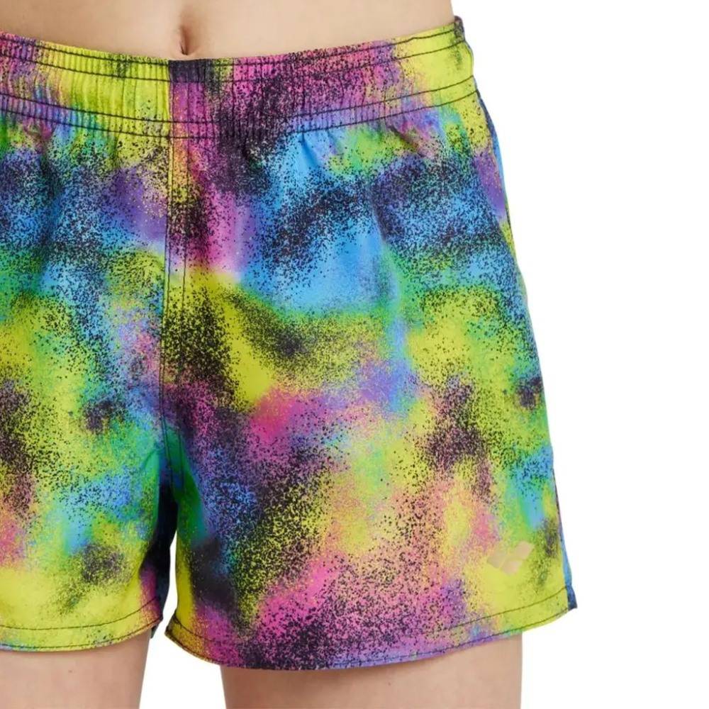 ARENA GIRLS BEACH SHORT ALLOVER SWIM-SUIT