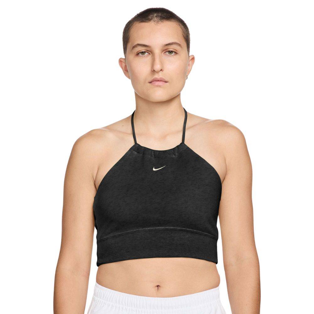 NIKE NSW WOMENS CHILL TERRY CROPPED TOP