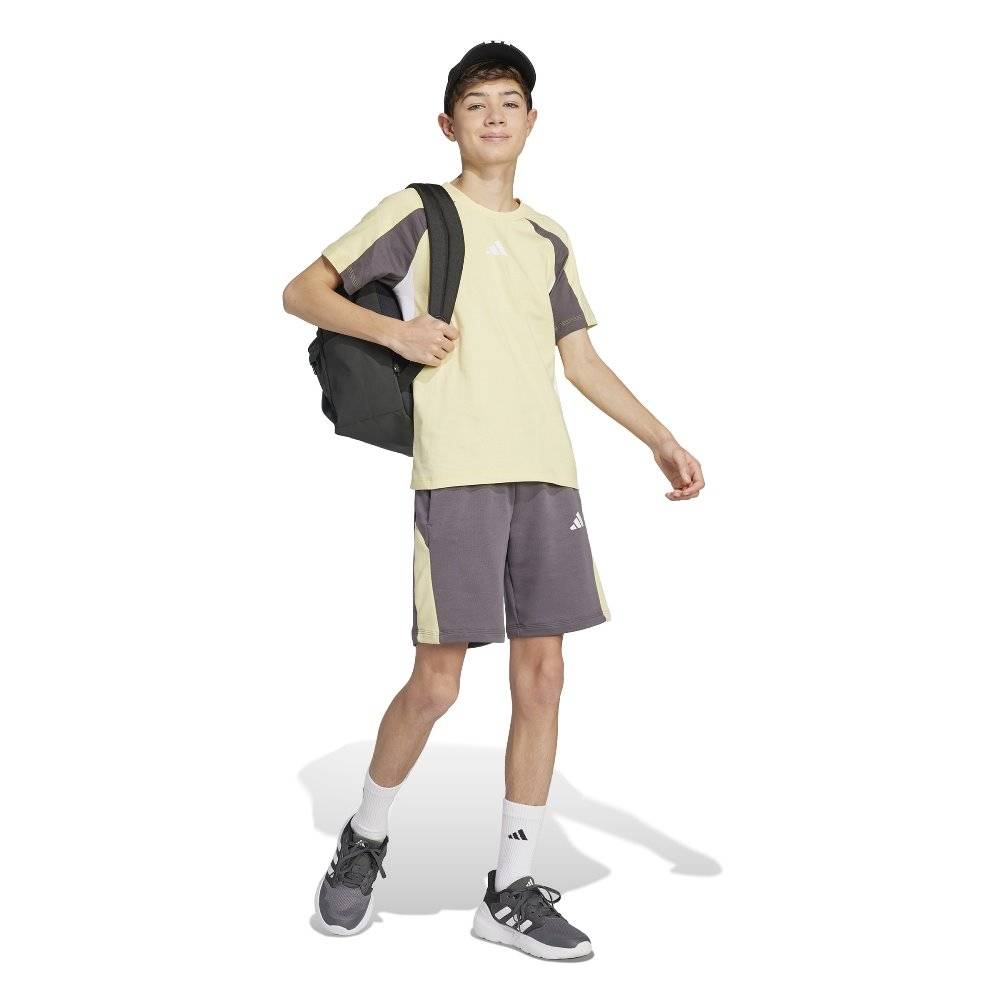 ADIDAS YOUTH SEASONAL ESSENTIALS COLORBLOCK SHORTS