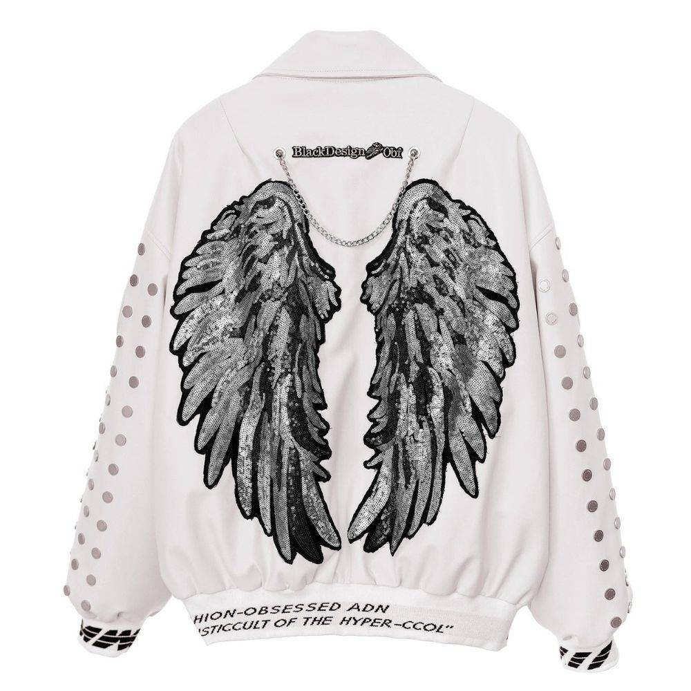 MWM WINGS PU LEATHER JACKET