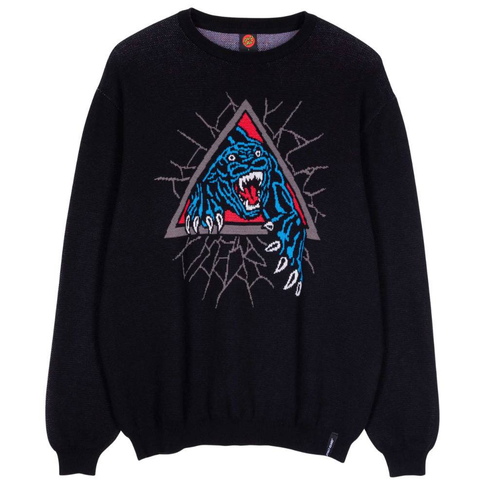 SANTA CRUZ NATAS SC PANTHER KNIT CREW