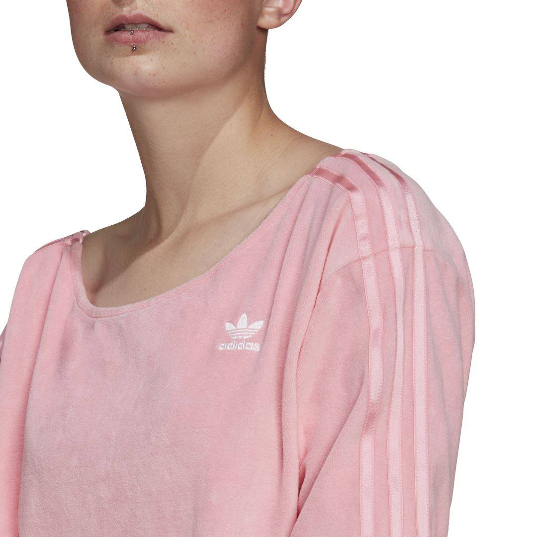 ADIDAS VELOUR SWEATSHIRT