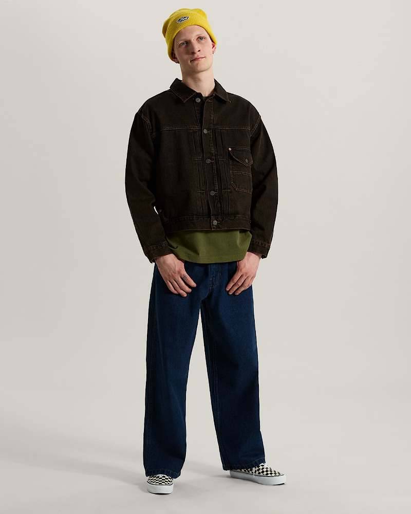 VANS CHECK 5 DENIM TRUCKER JACKET