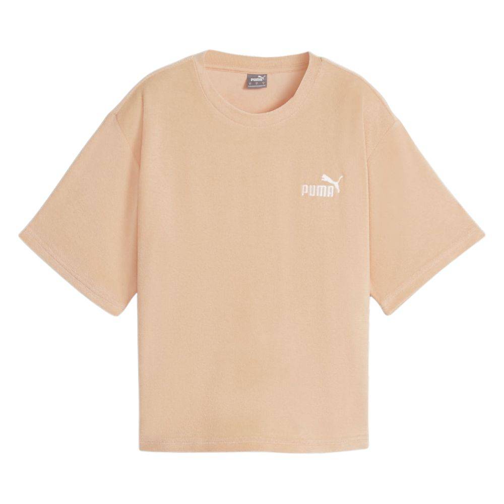 PUMA ESS ELEVATED RELAXED CROPPED TEE