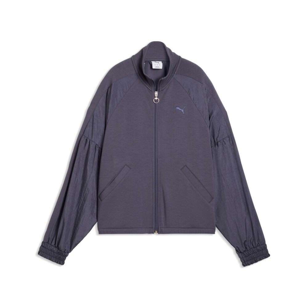 PUMA HER FULL-ZIP RELAXED DK JACKET