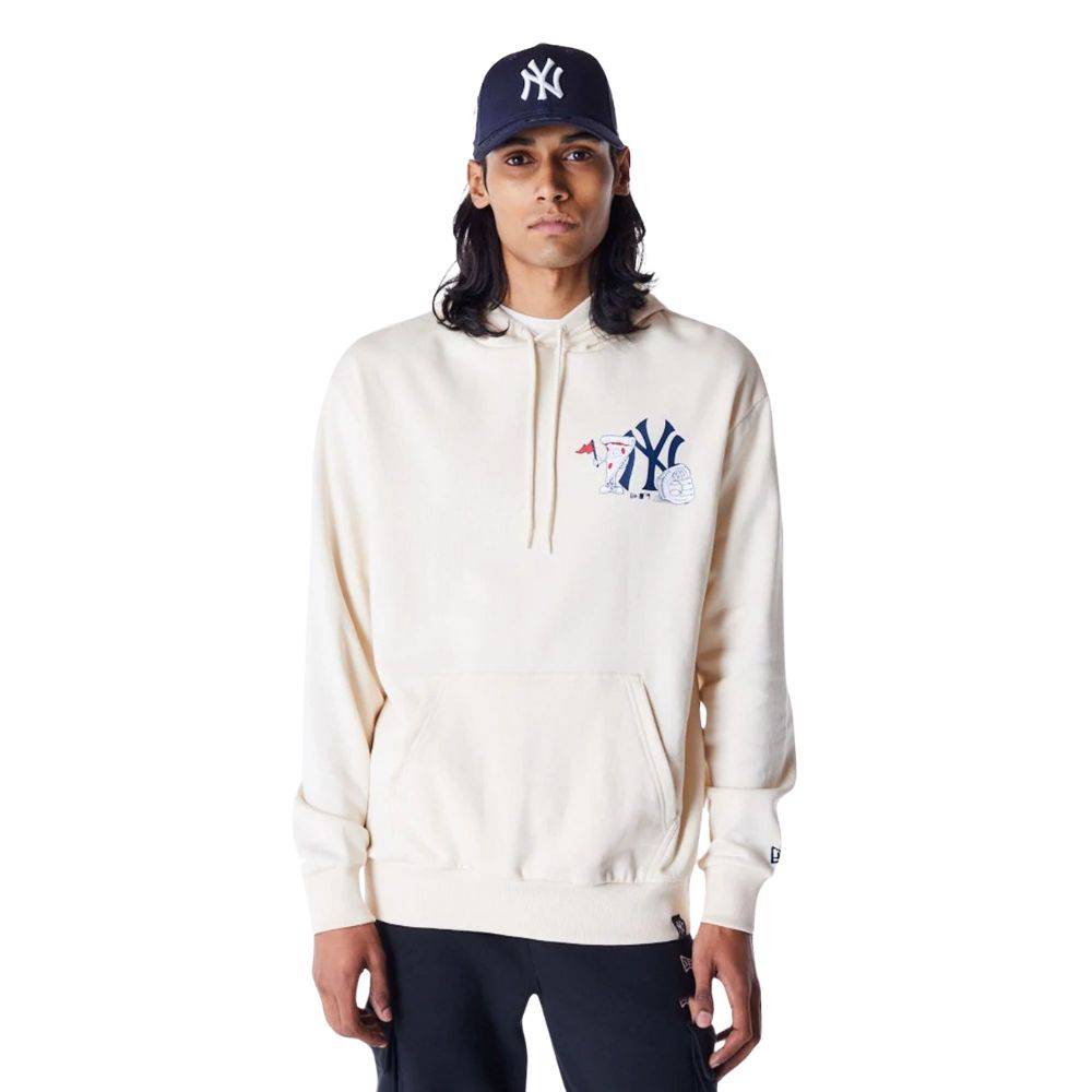 NEW ERA MLB FOOD GRPHC OVERSIZE HOODIE NEW YORK YANKEES
