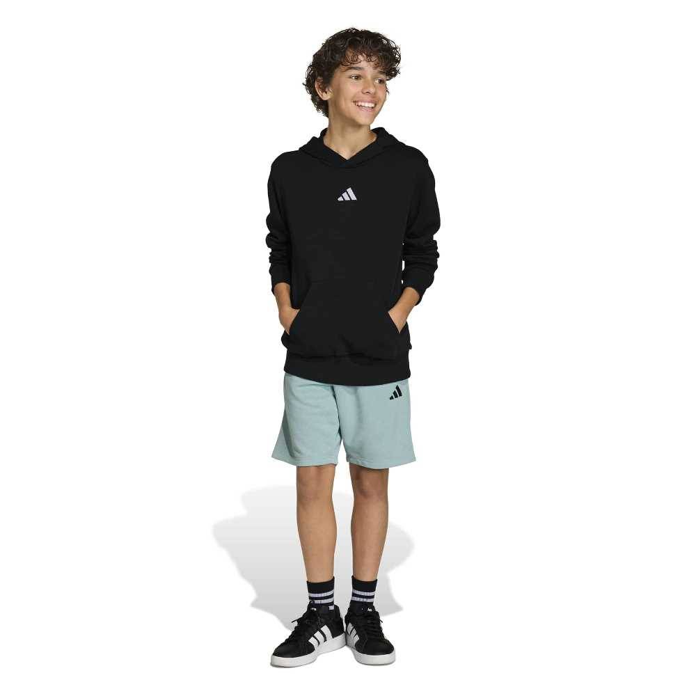 ADIDAS BOYS FRENCH TERRY SLOGAN SHORTS