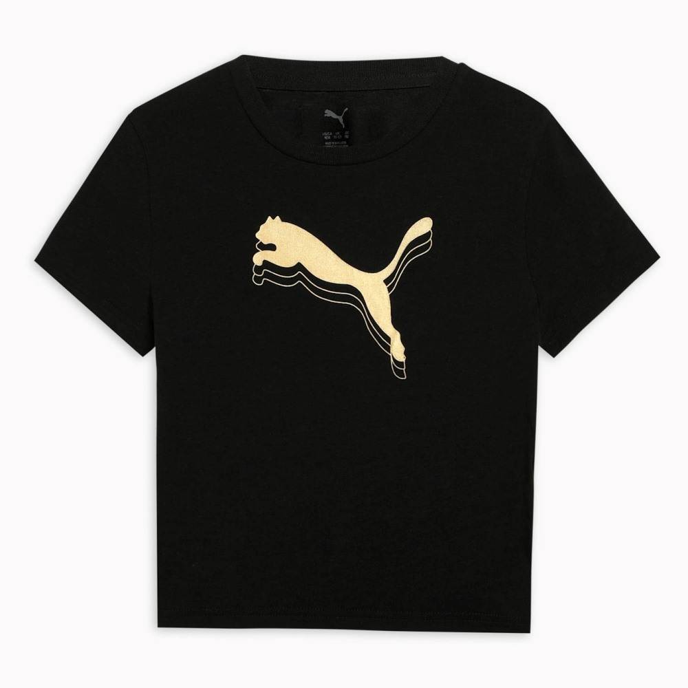 PUMA ESS METALLIC KNOTTED TEE G