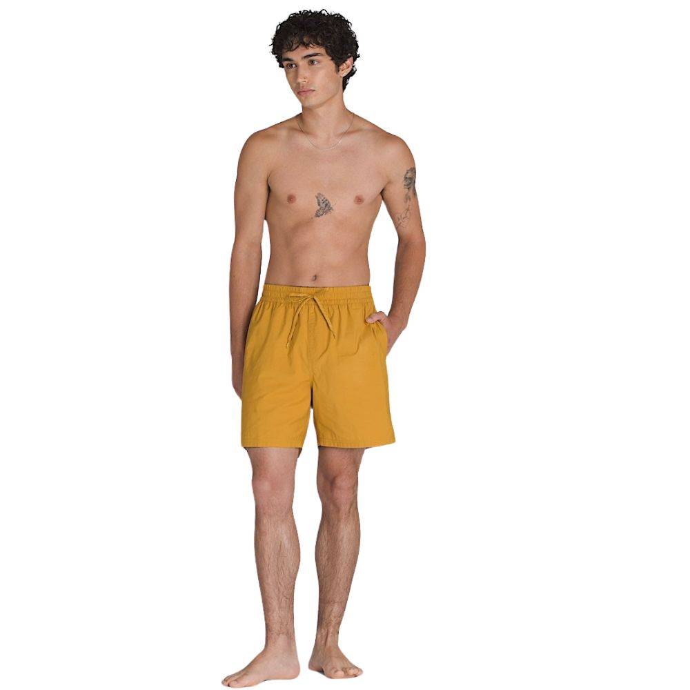 VANS PRIMARY SOLID ELASTIC BOARD SHORT 17