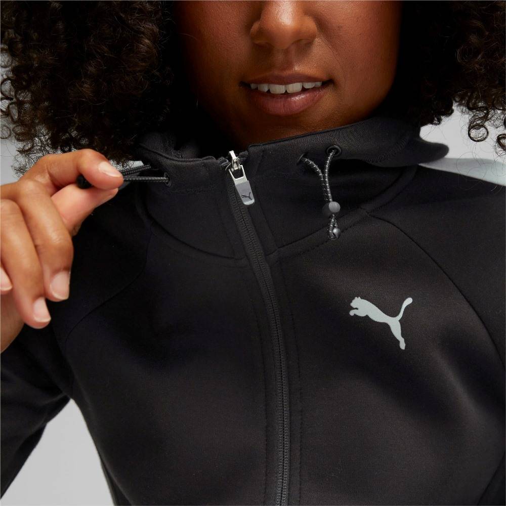 PUMA EVOSTRIPE WOMENS FULL-ZIP HOODIE