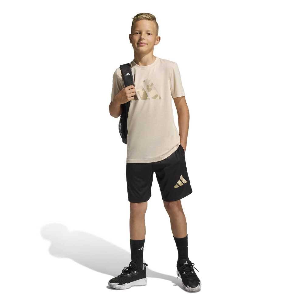ADIDAS YOUTH TRAIN ESSENTIALS CAMO PRINT SPORT SET