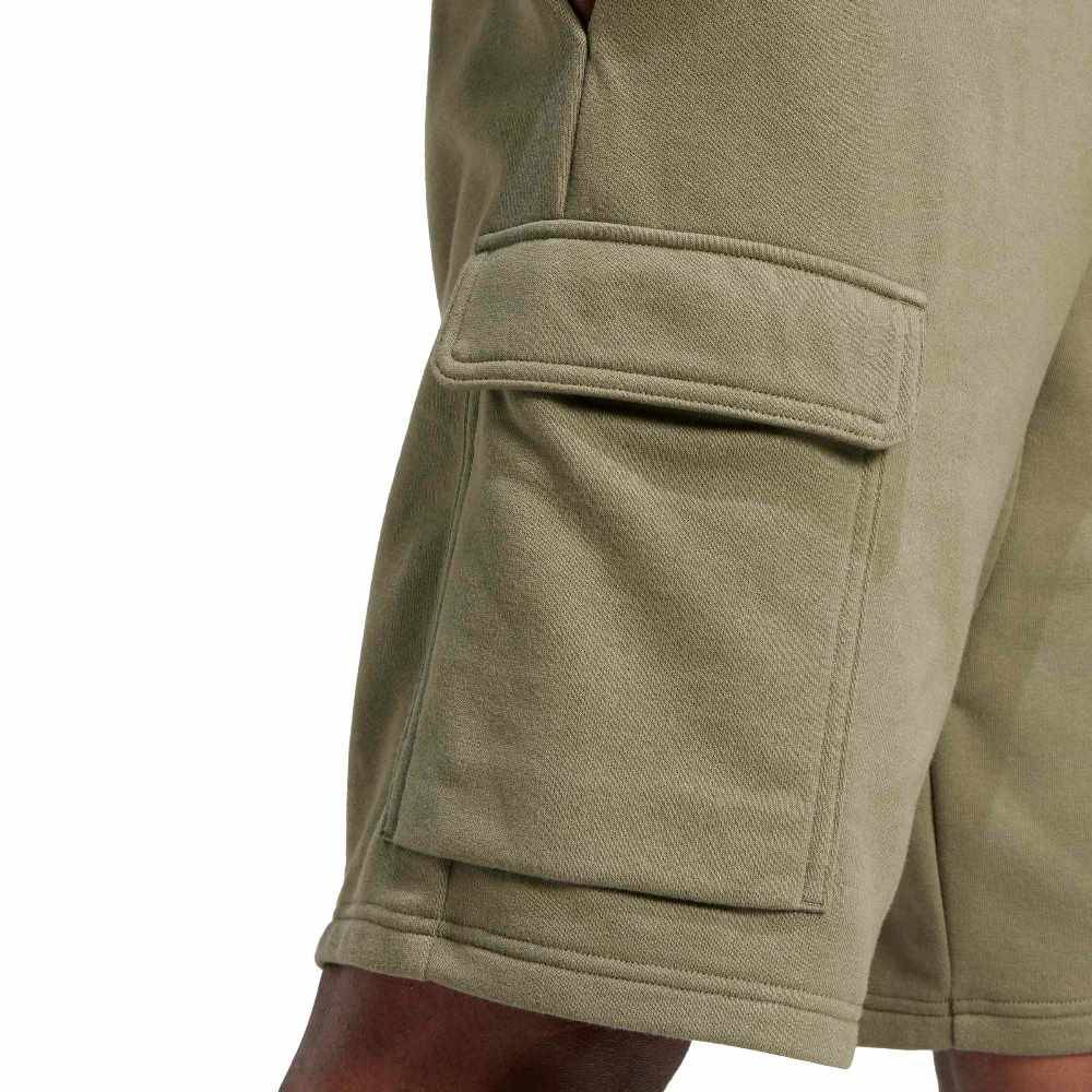 ADIDAS M ESSENTIALS FEELCOZY FRENCH TERRY CARGO SHORTS