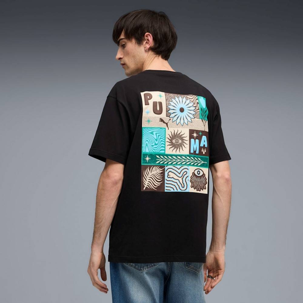 PUMA SUNSET DRIVE RELAXED TEE