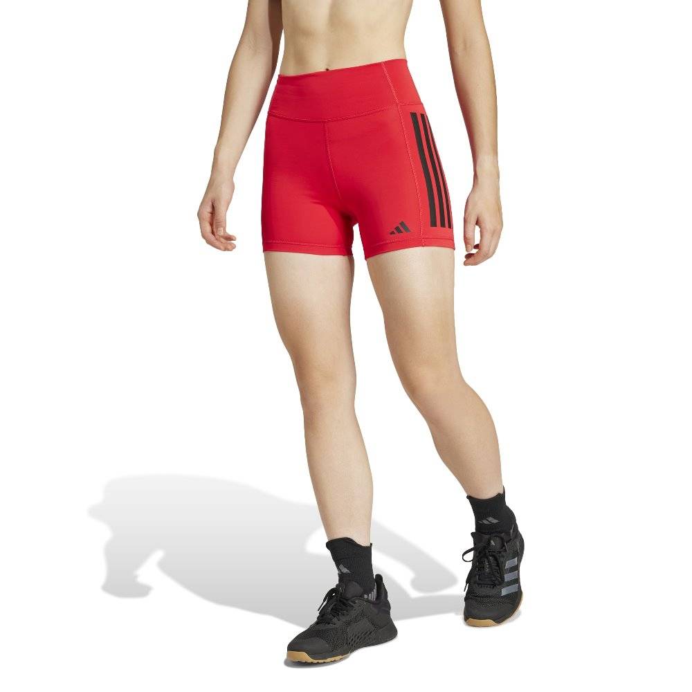 ADIDAS OPTIME 3 STRIPES 1/4 SHORT LEGGINGS