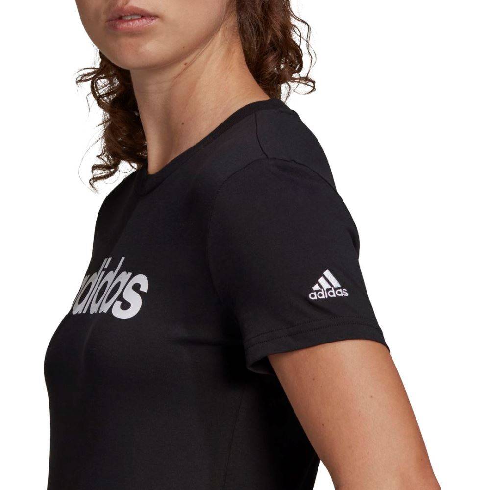 ADIDAS LOUNGEWEAR ESSENTIALS SLIM LOGO T-SHIRT