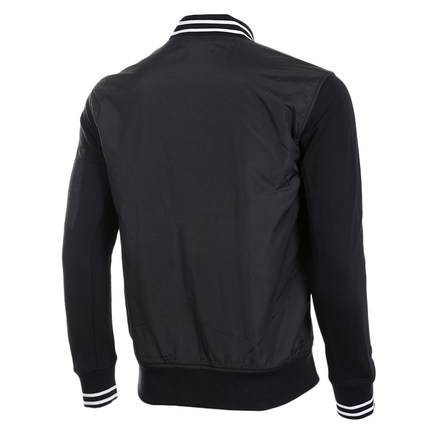 CONVERSE MENS MIX FABRIC BOMBER SWEATER