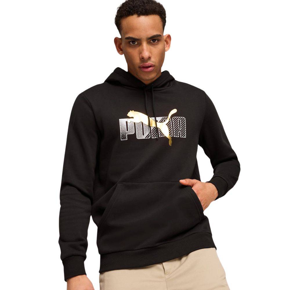 PUMA ESS+ LOGO LAB HOLIDAY HOODIE FL
