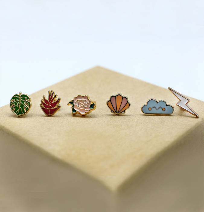 HAVAIANAS MAKE YOUR OWN - NATURE PINS