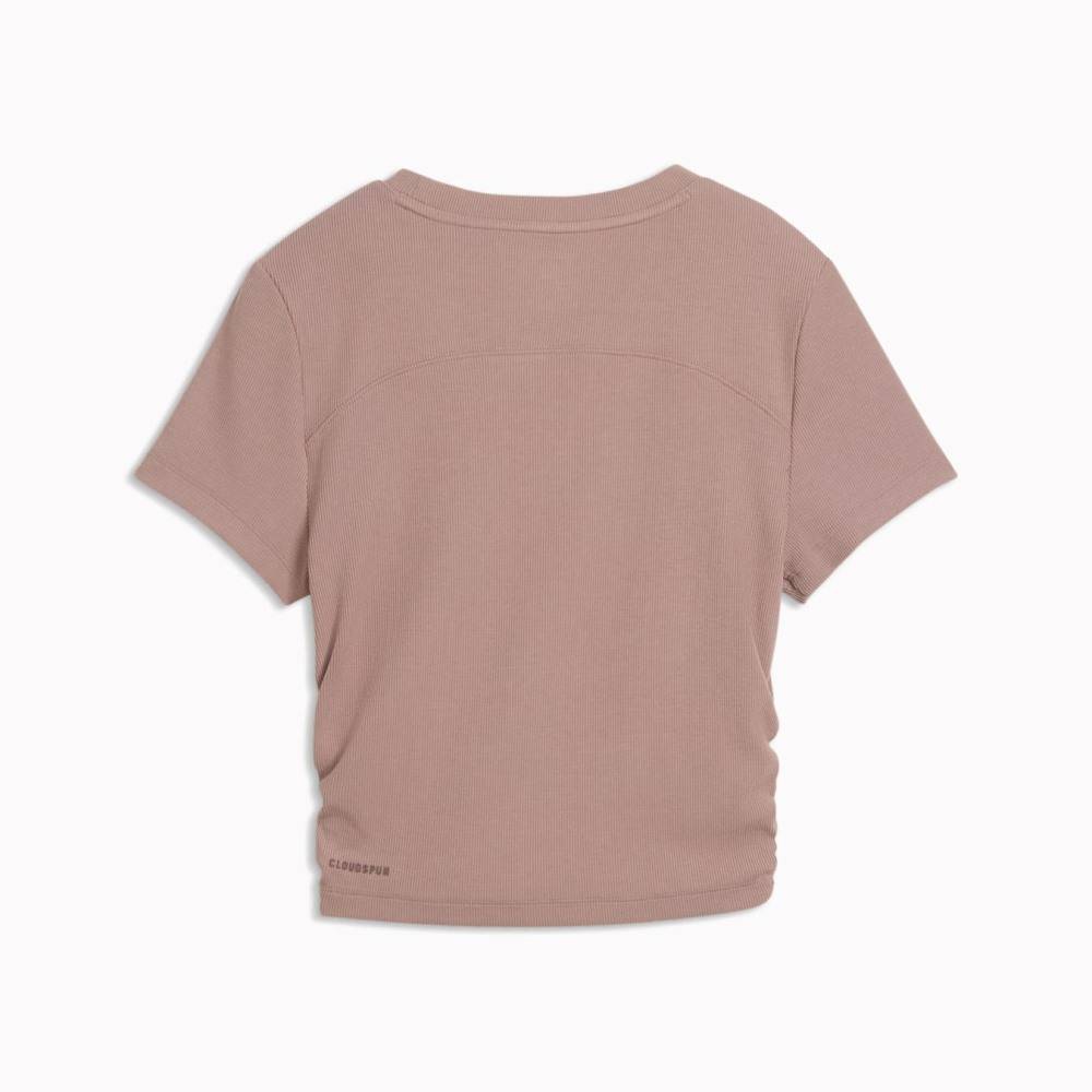 PUMA W CLOUDSPUN RIB TEE