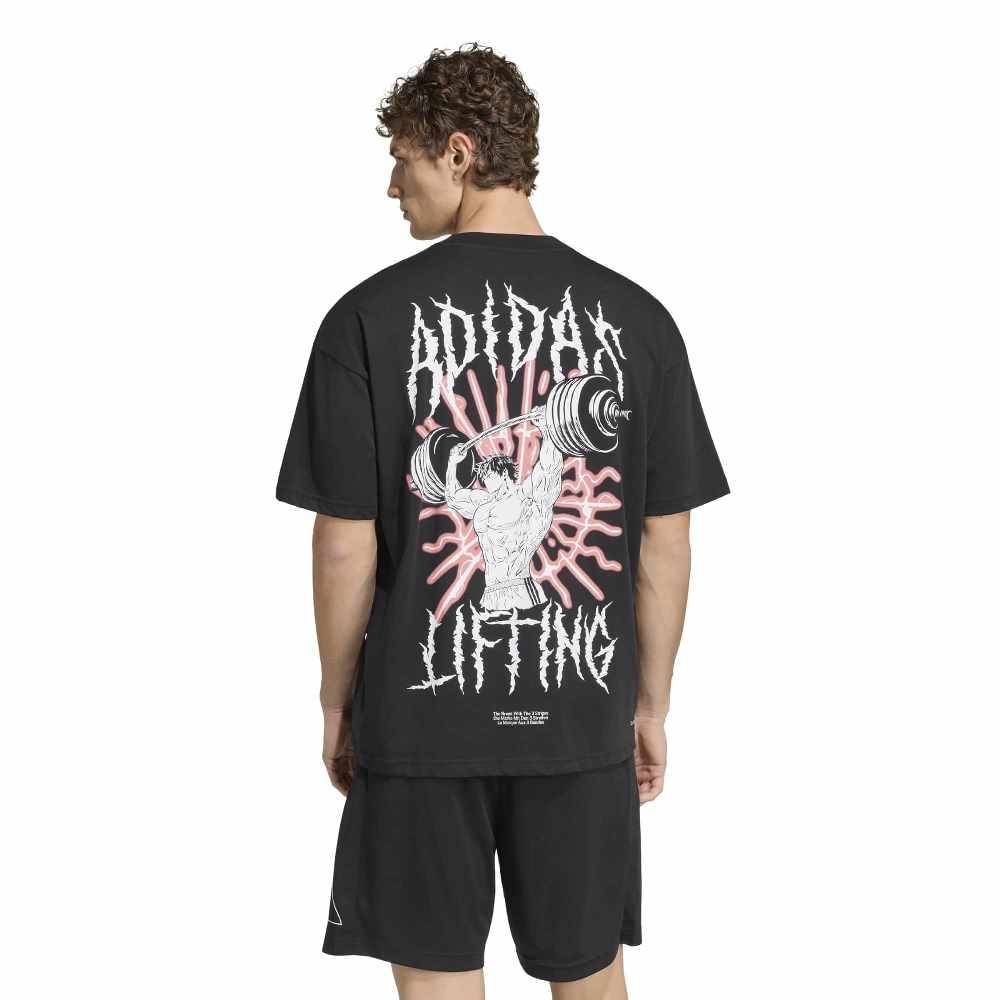 ADIDAS M CLIMACOOL TRAINING MANGA GRAPHIC T-SHIRT